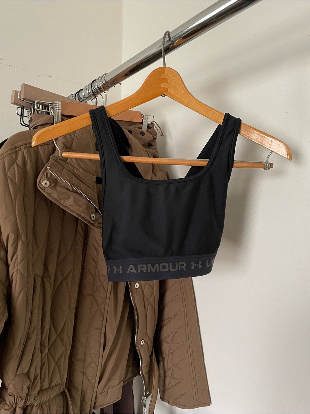 3/$15 Under Armour Black Sports Bra